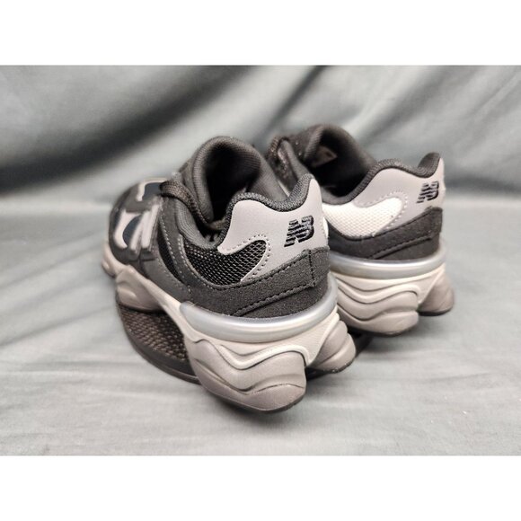 New Balance Boys 9060 Sneakers PC9060BK Suede Black Grey Size 11 NEW NO BOX! - Picture 6 of 11